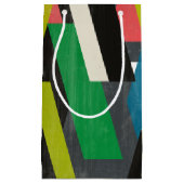 Diagonal-Slipstream-Muster Kleine Geschenktüte (Vorderseite)