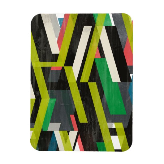 Diagonal-Slipstream-Muster Magnet (Vertikal)