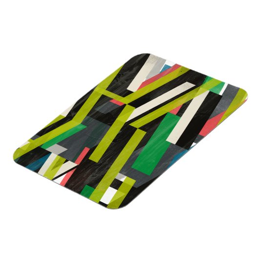 Diagonal-Slipstream-Muster Magnet (Linke Seite)