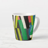 Diagonal-Slipstream-Muster Milchtasse (Rechte Ecke)