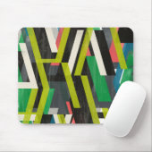 Diagonal-Slipstream-Muster Mousepad (Mit Mouse)