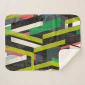 Diagonal-Slipstream-Muster Sherpadecke (Vorderseite (Horizontal))