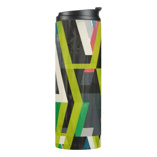 Diagonal-Slipstream-Muster Thermosbecher (Nach links gedreht)