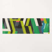 Diagonal-Slipstream-Muster Yogamatte (Vorderseite (Horizontal))