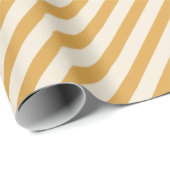 Diagonal Streifen Weihnachtsgelb aus Weiß Geschenkpapier (Rolleneckpunkt)