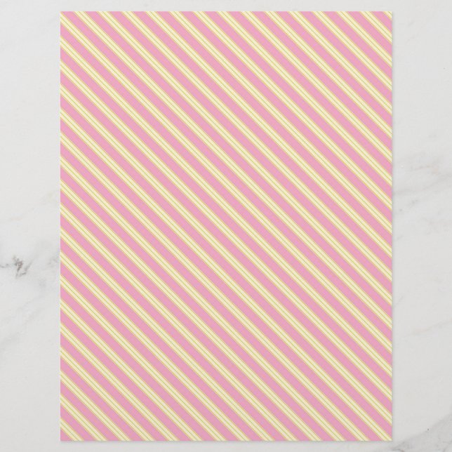Diagonal Stripe Scrapbook Hintergrundtextur (Vorderseite)