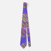 DIAGONAL STRIPES COOLE DEBONAIRE NECKTIE KRAWATTE (Vorderseite)