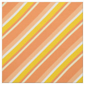Diagonal Stripes Orange Stoff (Muster)