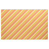 Diagonal Stripes Orange Stoff (Fat Quarter (45,7 x 55,9 cm))