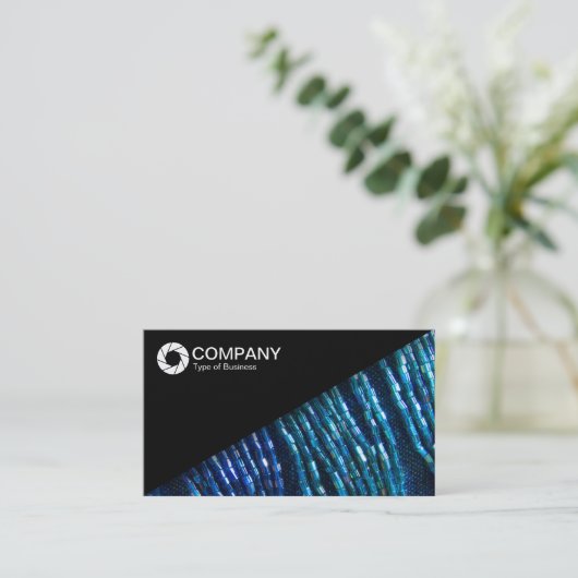 Diagonal V2 - Apertursymbol Visitenkarte (Stehend Vorderseite)