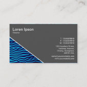 Diagonal V3 - 70pc Gray - Abstrakt 120716(06) Visitenkarte (Rückseite)