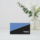 Diagonal V3 - Schwarz - Abstrakt 080716(1) Visitenkarte (Stehend Vorderseite)