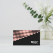 Diagonal V3 - Schwarz - Abstrakt 140716(07) Visitenkarte (Stehend Vorderseite)