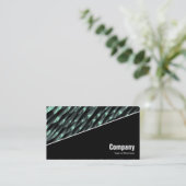 Diagonal V3 - Schwarz - Abstrakt 190716(04) Visitenkarte (Stehend Vorderseite)