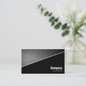 Diagonal V3 - Schwarz - Electric Pool Visitenkarte (Stehend Vorderseite)