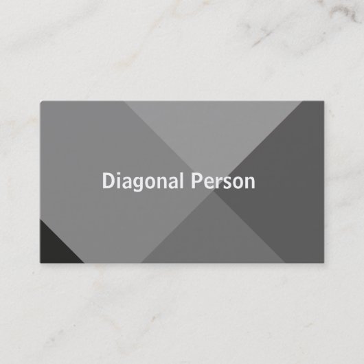 DiaGonal Visitenkarte (Vorderseite)