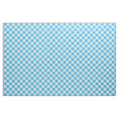 Diagonal Weiß/Blaues Gingham-Muster Stoff (Yard (91,4 cm))