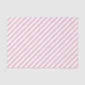 Diagonal white and pink stripes pattern seidenpapier (Vorderseite)