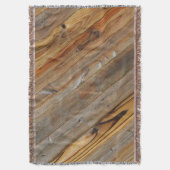 Diagonal Wood Plank Rustikal Decke (Vorderseite Vertikal)