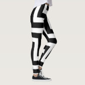 Diagonal Zickzack Leggings (Rechts)