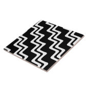 Diagonal Zig Zag Muster für zwei farbige Linien Fliese (Seite)