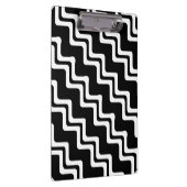 Diagonal Zig Zag Muster für zwei farbige Linien Klemmbrett (Rechts)