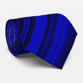 Diagonalblau Krawatte (Gerollt)