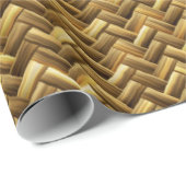 Diagonale Basketweave Beschaffenheit Geschenkpapier (Rolleneckpunkt)