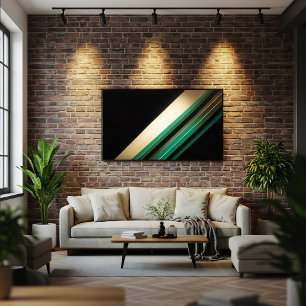 Diagonale Eleganz Poster