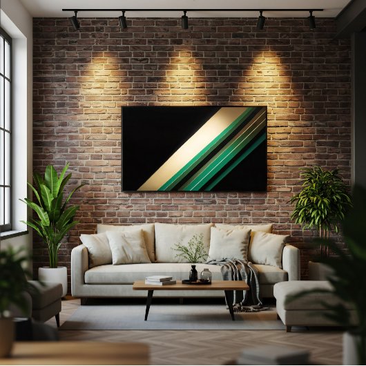 Diagonale Eleganz Poster