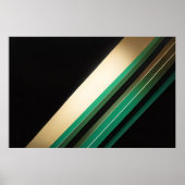 Diagonale Eleganz Poster (Vorne)
