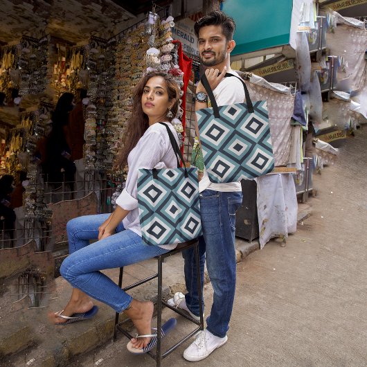 Diagonale Formen Tasche