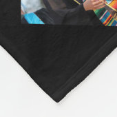 Diagonale Fotomaterial mit 17 Bildern Fleecedecke (Ecke)