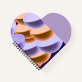 Diagonale Gradienten Notizblock (Vorderseite)