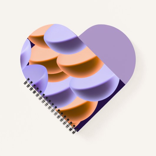 Diagonale Gradienten Notizblock (Vorderseite)