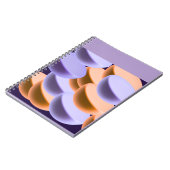 Diagonale Gradienten Notizblock (Linke Seite)