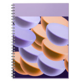 Diagonale Gradienten Notizblock (Vorderseite)