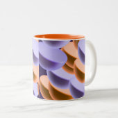 Diagonale Gradienten Zweifarbige Tasse (VorderseiteRechts)