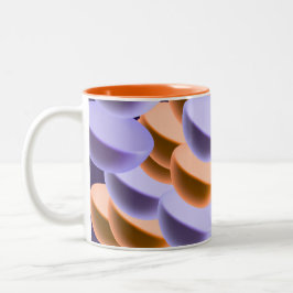 Diagonale Gradienten Zweifarbige Tasse
