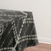 Diagonale Horizontale Vertikale Graue Gepunktete P Tischdecke (Beispiel)