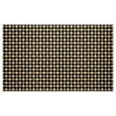 Diagonale Karo Schwarz/Gold Damaskus DCRX Stoff (Fat Quarter (45,7 x 55,9 cm))
