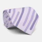 Diagonale lila Streifen Krawatte (Gerollt)
