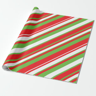 Diagonale Linien Muster Weihnachtsverpackung Geschenkpapier