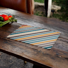 Diagonale Multicolor Streifen Schneidebrett