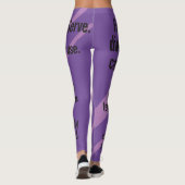 Diagonale neue Richtungen Leggings (Rückseite)