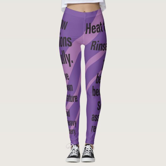 Diagonale neue Richtungen Leggings (Vorderseite)