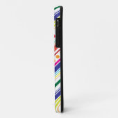 Diagonale Punkte Case-Mate iPhone Hülle (Hinten/Links)