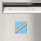 Diagonale Regenbogenstreifen Magnet (In Situ (Geschirrspüler))