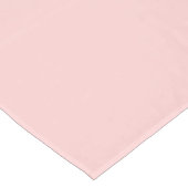 Diagonale Rose Gold Blush Pink Ombre Gradient Tischdecke (Schrägansicht)