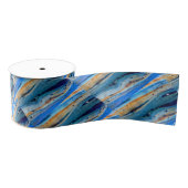 diagonale rustikale Juniorenplatinen Ripsband (Spule)